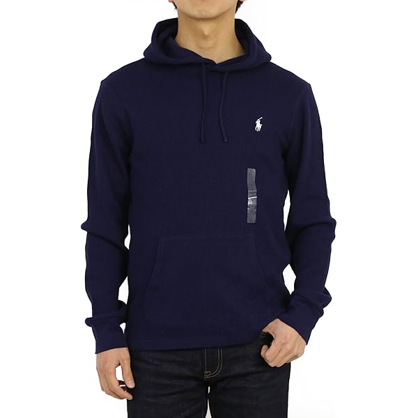 Amazon.co.jp: Polo Ralph Lauren 0105619 Men's Cotton Pique Hooded